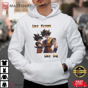 Son Goku Son Goten, Like Father Like Son T Shirt 4