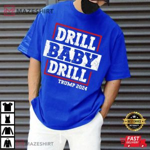 Trump 2024 Drill Baby Drill Kids T Shirt 2