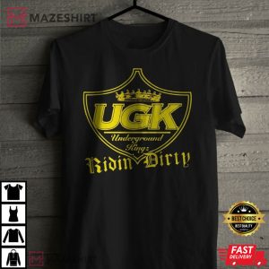 UGK Underground Kingz Ridin Dirty T Shirt 4