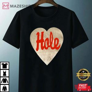 Hole Band Heart Courtney T Shirt