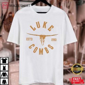 Luke Combs ESTD 1990 Retro Style Best T Shirt 4
