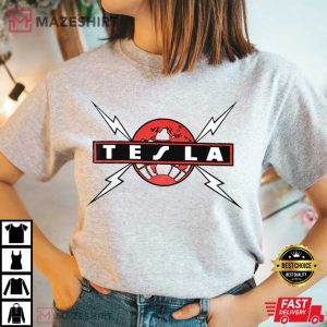 Tesla Electrical Engineer Globe Best T Shirt 1