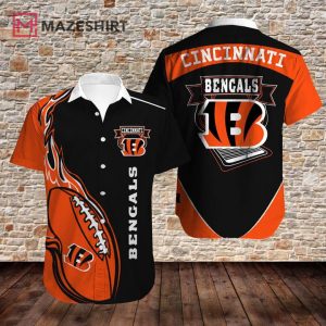 Cincinnati Bengals Fireball Hawaiian Shirt