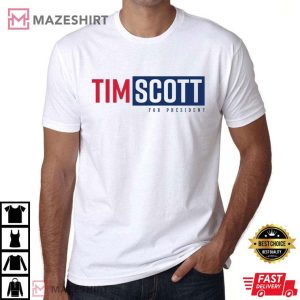 Tim Scott Faith In America For President 2024 T Shirt 1