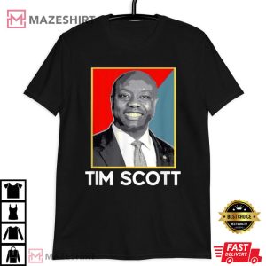 Tim Scott 2024 For President Election T Shirt 3