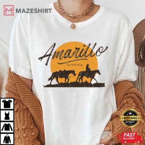 George Strait Amarillo By Morning T Shirt 1
