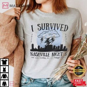 I Survived Nashville Night 3 T Shirt