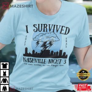 I Survived Nashville Night 3 T Shirt