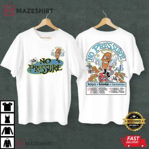No Pressure Illusion & Fleshwater 2023 Tour T Shirt 2