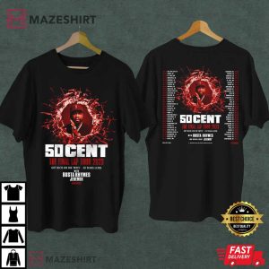 50Cent The Final Lap Tour 2023 T Shirt