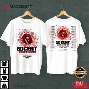 50Cent The Final Lap Tour 2023 T Shirt