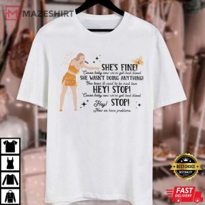 She Wasn't Doing Anything, Eras Tour T Shirt 3