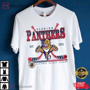 Florida Panthers Hockey Vintage Fan Gift T Shirt 1