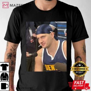 Jokic Meme With Cigarette Denver Basketball Unisex T Shirt 1