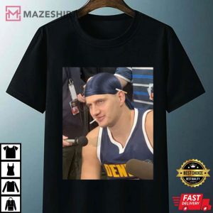 Jokic Meme With Cigarette Denver Basketball Unisex T Shirt 3
