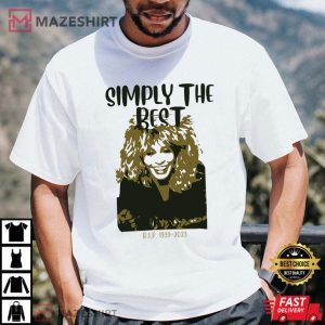 Tina Turner R.I.P. 1939 2023 Memorial Fan Gift T Shirt 2