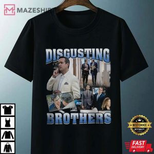 Succession Tom And Greg Disgusting Brothers Retro T Shirt 2