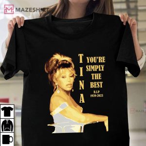 Tina Turner RIP 1939 2023 Musical Souvenir T Shirt 3
