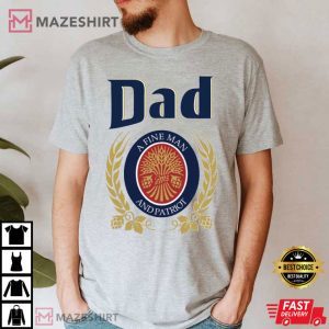 Dad A Fine Man And Patriot Fahter's Day Gift T Shirt 2