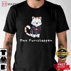 Max Verstappen Cat Formula T Shirt