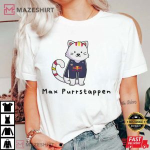Max Verstappen Cat Formula T Shirt