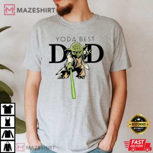Yoda Best Dad Star Wars Father's Day T Shirt 3