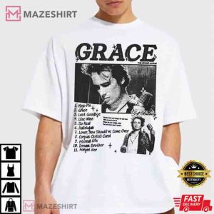 Jeff Buckley Mystery White Boy Tour 1995 Music Tour T Shirt 2