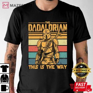 Dadalorian And The Child Matching T Shirt 1