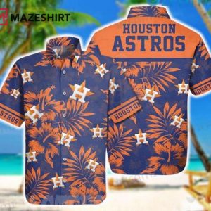 Houston Astros Tropical Flowers Gift Hawaiian Shirt