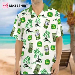 Busch Light x John Deere Beer Lovers Gift Hawaiian Shirt