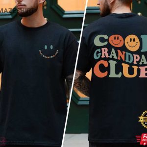 Cool Grandpas Club Fathers Day Gift T Shirt 2