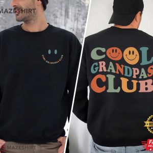 Cool Grandpas Club Fathers Day Gift T Shirt 3