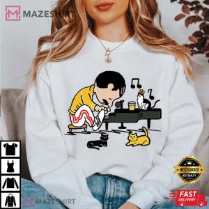 Freddie Mercury Charlie Brown T Shirt