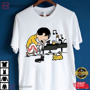 Freddie Mercury Charlie Brown T Shirt