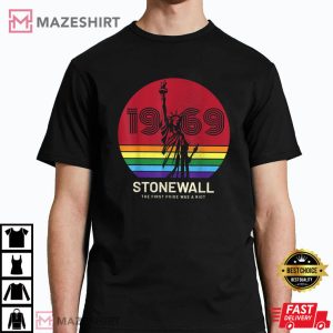 LGBT The First Pride Stonewall 1969 T Shirt 2