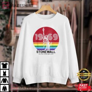 LGBT The First Pride Stonewall 1969 T Shirt 4