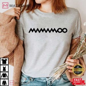 Mamamoo Kpop Logo Moomoo Friend Gift My Con Tour T Shirt 3