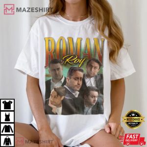 Succession Retro Roman Roy Best T Shirt 3
