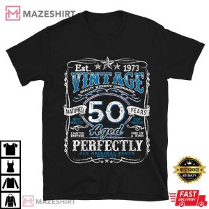 Limited Edition 50 Year Old Birthday Mens T Shirt 1