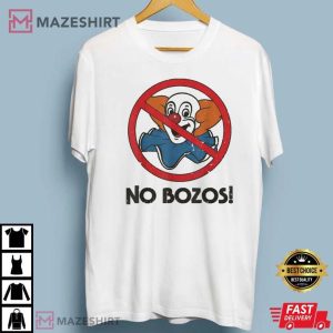 Vintage No Bozos 1983 Clowns T Shirt