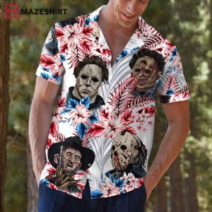 Horror Halloween Hawaiian Shirt