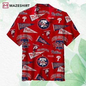 Philadelphia Phillies Retro MLB Hawaiian Shirt