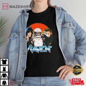 Raven Band Poster Album Cover T-shirt