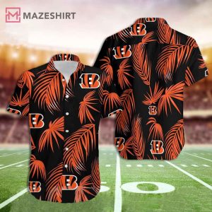 Cincinnati Bengals Flower Full Print Hawaiian Shirt