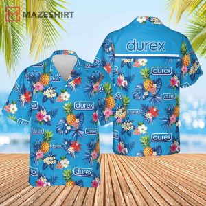 Durex Condoms Tropical Summer Hawaiian Shirt
