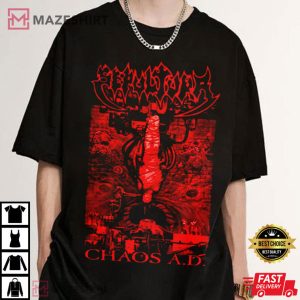 Sepultura Chaos A.D Album Gift For Fan T Shirt (2)