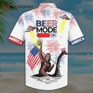 4th Of July Bigfoot Hawaiian Shirt (3)