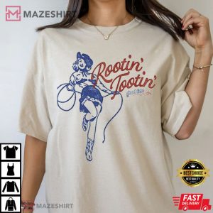 Vintage Rootin Tootin Good Time T Shirt (2)