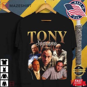 Tony Soprano The Sopranos Vintage Retro 90's Fans Gift T Shirt (3)