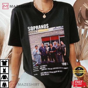 Vintage The Soprano Homage The Sopranos Movie T-Shirt